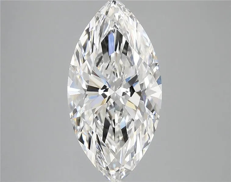 3.72ct Marquise Lab Grown Diamond (Colour E, Clarity VVS2, IGI Certified)