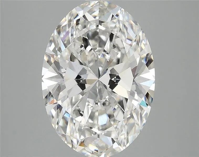 3.72ct Oval Lab Grown Diamond (Colour F, Clarity VS1, IGI Certified)