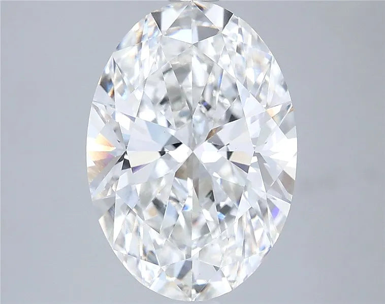 3.72ct Oval Lab Grown Diamond (Colour G, Clarity VS1, GIA Certified)