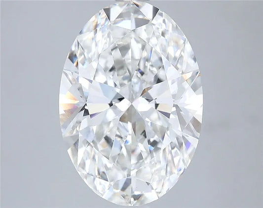3.72ct Oval Lab Grown Diamond (Colour G, Clarity VS1, GIA Certified)