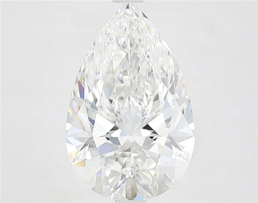 3.72ct Pear Lab Grown Diamond (Colour E, Clarity VS1, IGI Certified)