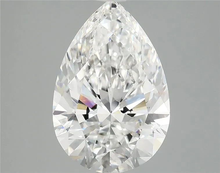 3.72ct Pear Lab Grown Diamond (Colour E, Clarity VVS2, IGI Certified)