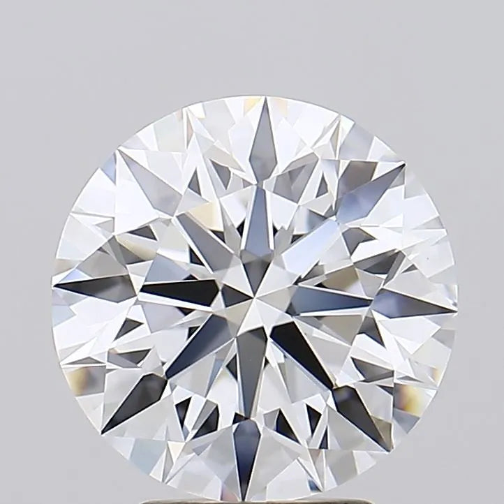 3.72ct Round Lab Grown Diamond (Colour F, Clarity IF, Cut ID, IGI Certified)