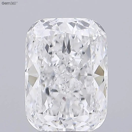 3.73ct Cushion brilliant Lab Grown Diamond (Colour E, Clarity VVS2, GIA Certified)