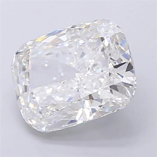 3.73ct Cushion modified Lab Grown Diamond (Colour D, Clarity VVS2, IGI Certified)