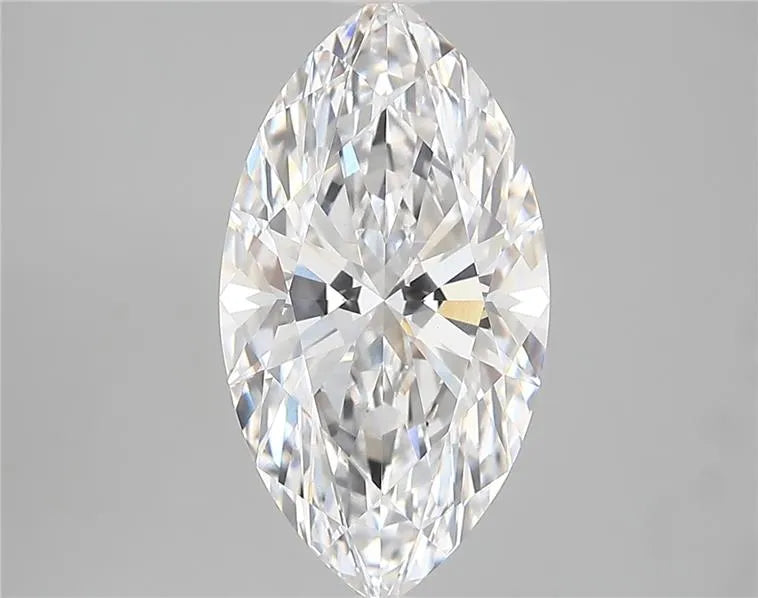 3.73ct Marquise Lab Grown Diamond (Colour D, Clarity VVS2, IGI Certified)