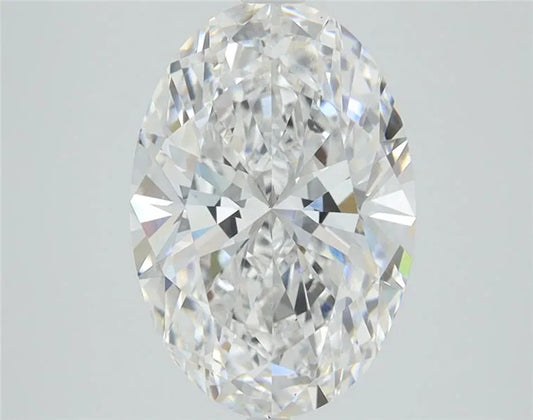 3.73ct Oval Lab Grown Diamond (Colour E, Clarity VVS1, IGI Certified)