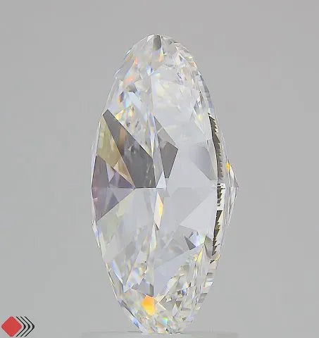 3.73ct Oval Lab Grown Diamond (Colour E, Clarity VVS2, IGI Certified)