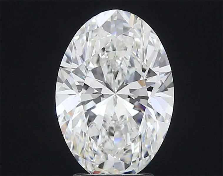 3.73ct Oval Lab Grown Diamond (Colour F, Clarity VVS2, IGI Certified)