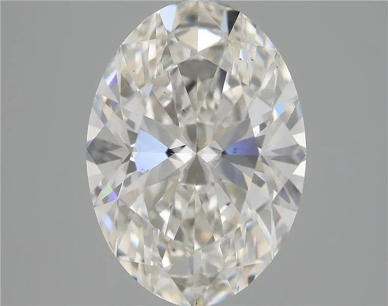 3.73ct Oval Lab Grown Diamond (Colour G, Clarity VS2, IGI Certified)
