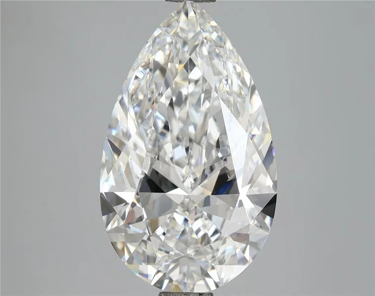 3.73ct Pear Lab Grown Diamond (Colour E, Clarity VVS2, IGI Certified)