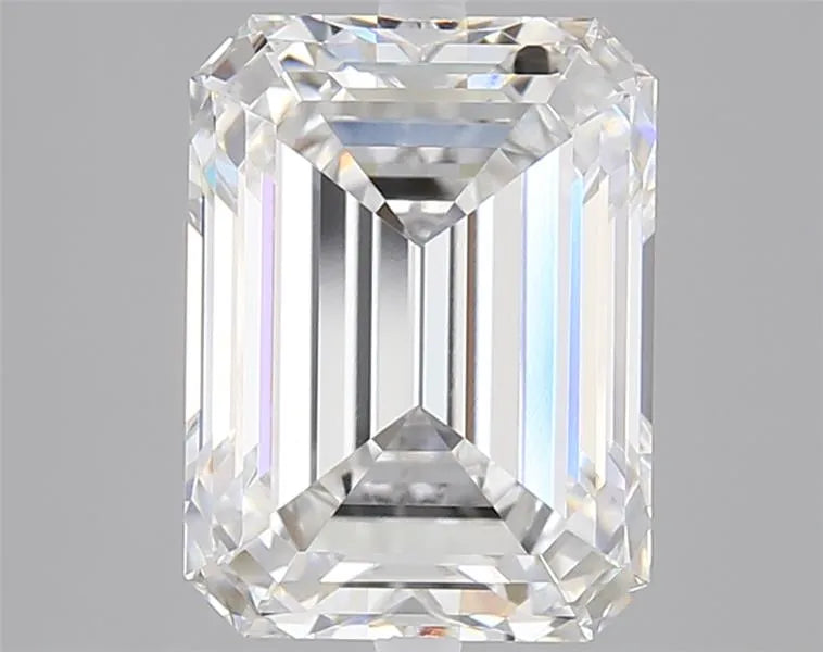 3.74ct Emerald Lab Grown Diamond (Colour E, Clarity VVS1, IGI Certified)