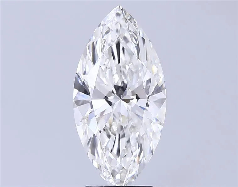 3.74ct Marquise Lab Grown Diamond (Colour F, Clarity VVS2, IGI Certified)