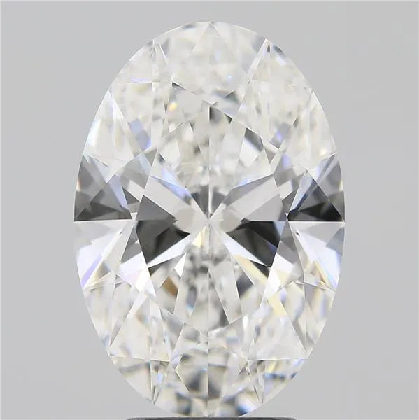 3.74ct Oval Lab Grown Diamond (Colour E, Clarity VVS2, IGI Certified)