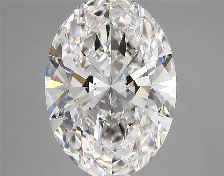 3.74ct Oval Lab Grown Diamond (Colour F, Clarity VS1, Cut EX, GIA Certified)