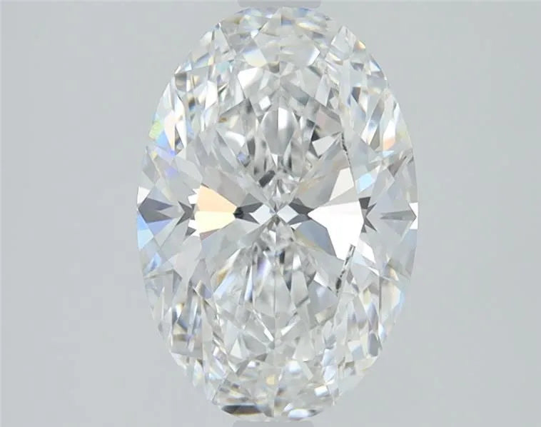 3.74ct Oval Lab Grown Diamond (Colour F, Clarity VVS2, IGI Certified)