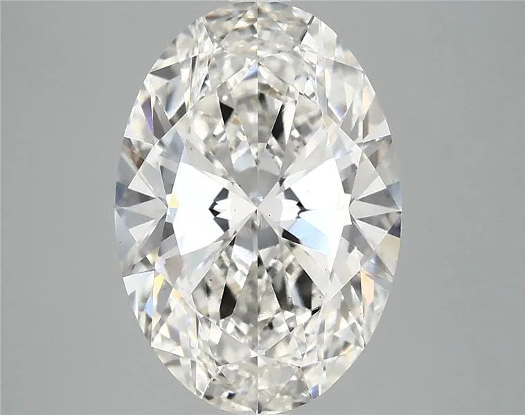 3.74ct Oval Lab Grown Diamond (Colour G, Clarity VS2, IGI Certified)