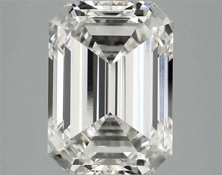 3.75ct Emerald Lab Grown Diamond (Colour G, Clarity VVS2, IGI Certified)