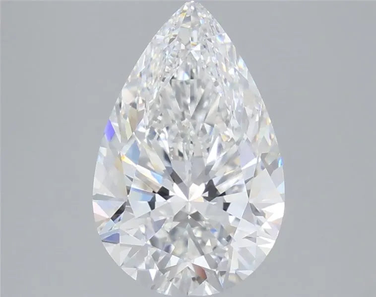 3.75ct Pear Lab Grown Diamond (Colour E, Clarity VVS2, IGI Certified)