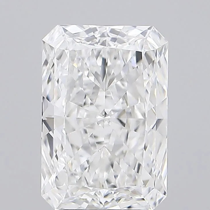 3.75ct Radiant Lab Grown Diamond (Colour E, Clarity IF, IGI Certified)