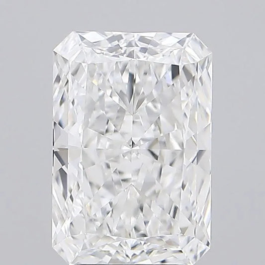 3.75ct Radiant Lab Grown Diamond (Colour E, Clarity IF, IGI Certified)