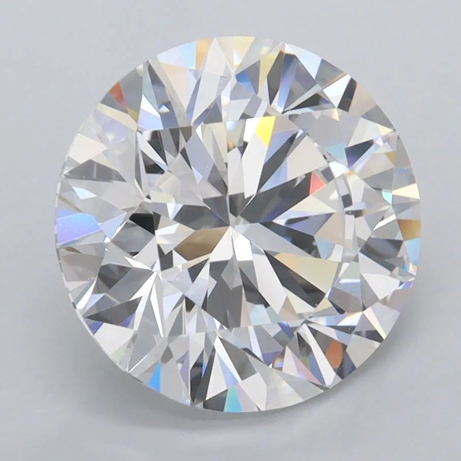 3.75ct Round Lab Grown Diamond (Colour D, Clarity FL, Cut ID, IGI Certified)
