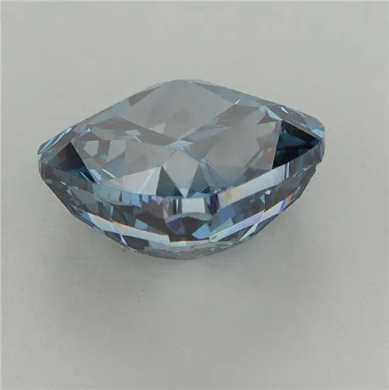 3.76ct Cushion modified Lab Grown Diamond (Colour Fancy Deep Blue, Clarity VS1, IGI Certified)