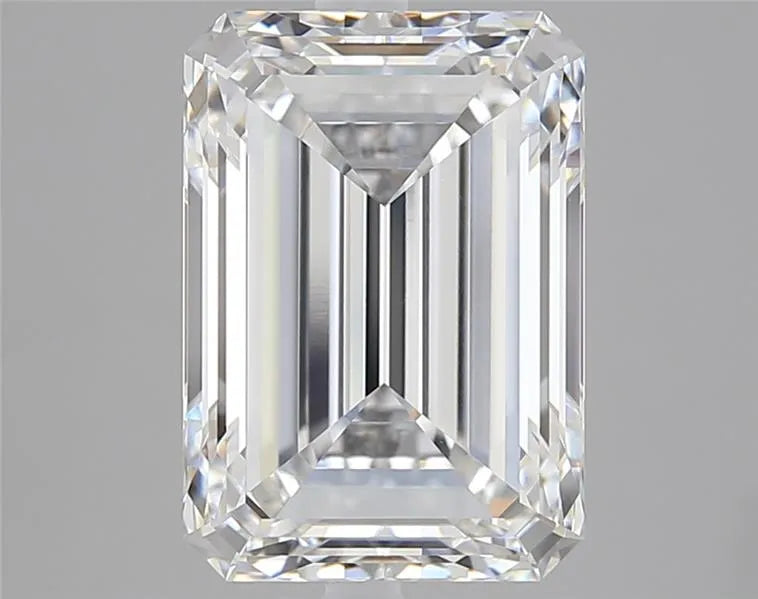 3.76ct Emerald Lab Grown Diamond (Colour E, Clarity IF, IGI Certified)