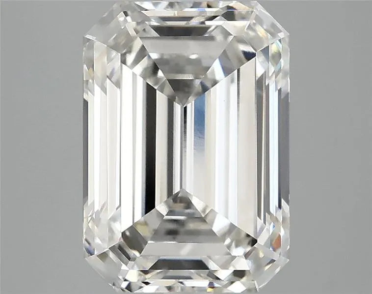3.76ct Emerald Lab Grown Diamond (Colour F, Clarity VVS2, IGI Certified)