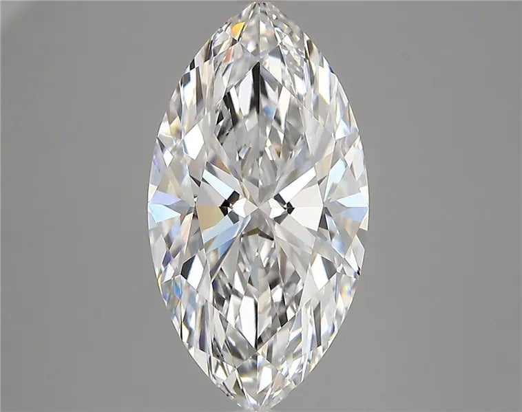 3.76ct Marquise Lab Grown Diamond (Colour D, Clarity VVS1, IGI Certified)