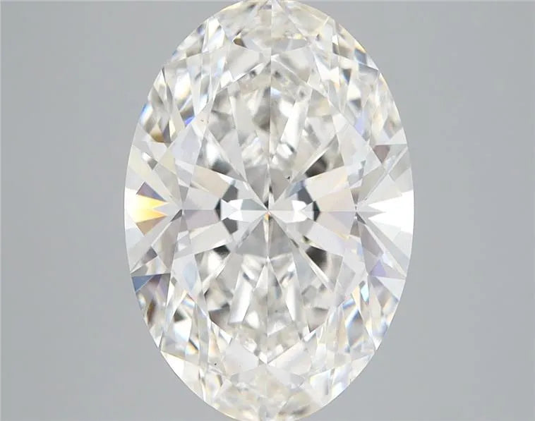 3.76ct Oval Lab Grown Diamond (Colour G, Clarity VS1, IGI Certified)