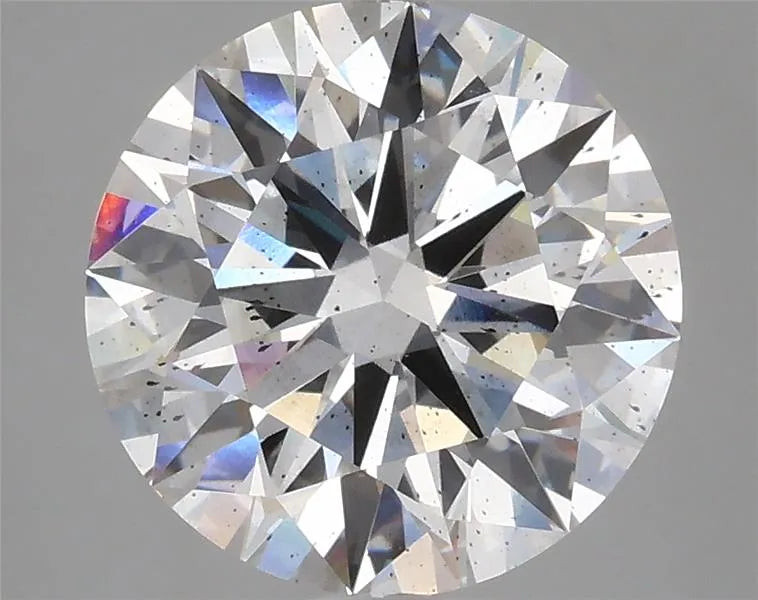 3.76ct Round Lab Grown Diamond (Colour F, Clarity SI2, Cut ID, IGI Certified)