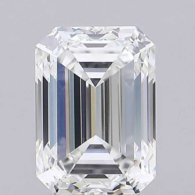 3.77ct Emerald Lab Grown Diamond (Colour F, Clarity VVS2, IGI Certified)