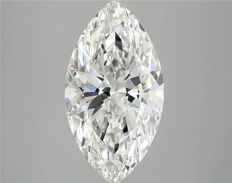 3.77ct Marquise Lab Grown Diamond (Colour F, Clarity VVS2, IGI Certified)
