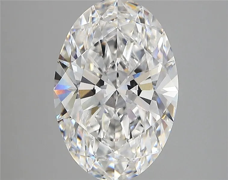 3.77ct Oval Lab Grown Diamond (Colour E, Clarity VVS2, IGI Certified)