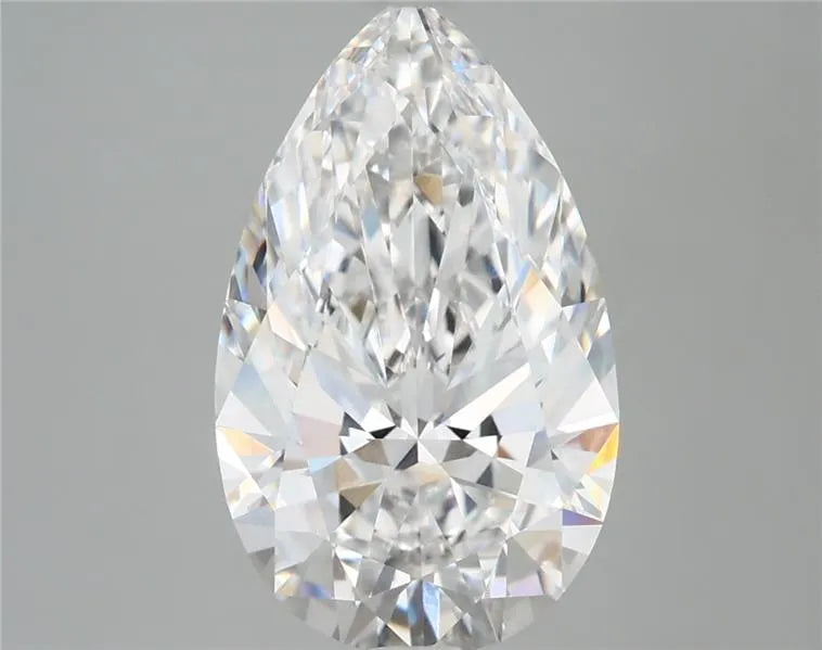 3.77ct Pear Lab Grown Diamond (Colour E, Clarity VVS1, IGI Certified)