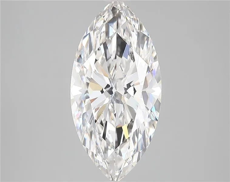 3.78ct Marquise Lab Grown Diamond (Colour F, Clarity VVS1, IGI Certified)