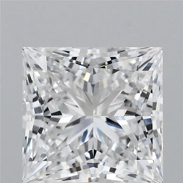 3.78ct Princess Lab Grown Diamond (Colour D, Clarity VS1, IGI Certified)