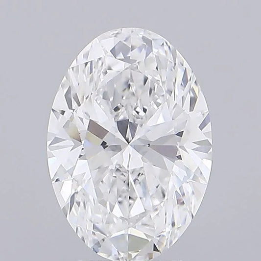 3.80ct Oval Lab Grown Diamond (Colour E, Clarity VVS1, IGI Certified)