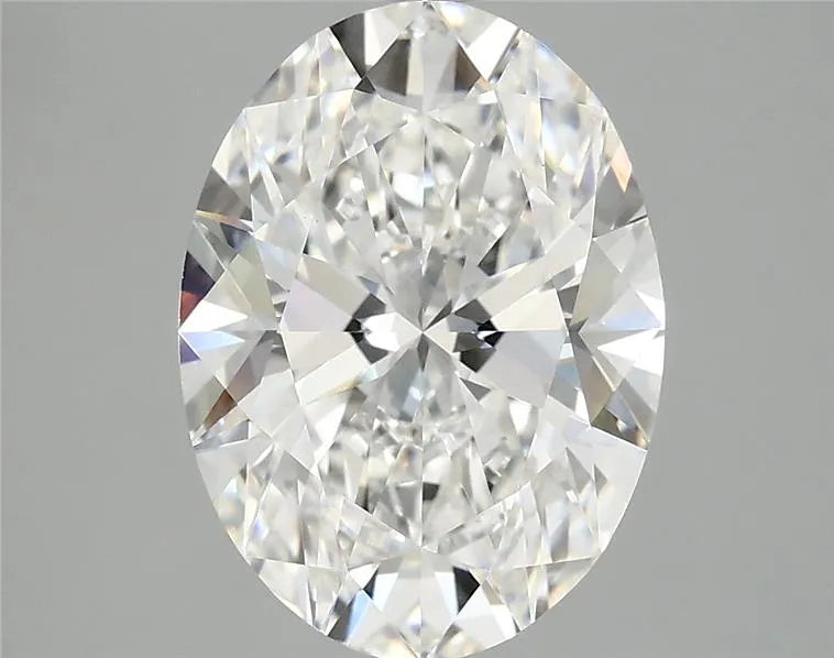 3.80ct Oval Lab Grown Diamond (Colour F, Clarity VVS2, IGI Certified)