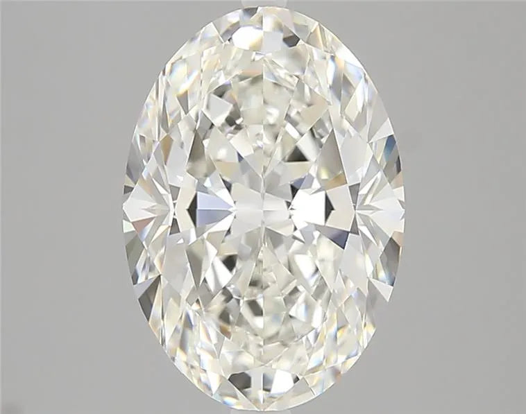 3.80ct Oval Natural Diamond (Colour H, Clarity IF, GIA Certified)