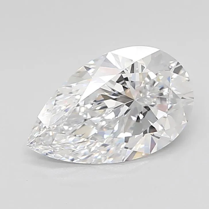 3.80ct Pear Lab Grown Diamond (Colour D, Clarity VVS2, Cut EX, IGI Certified)