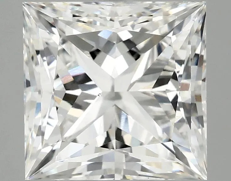 3.80ct Princess Lab Grown Diamond (Colour G, Clarity VS2, IGI Certified)