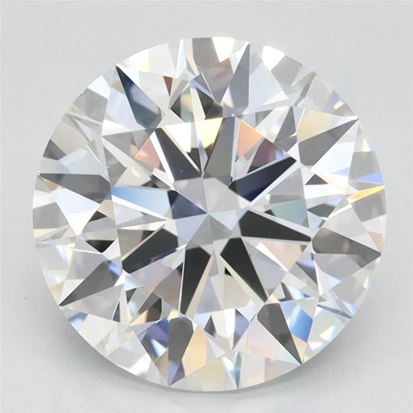3.80ct Round Lab Grown Diamond (Colour D, Clarity IF, Cut ID, IGI Certified)