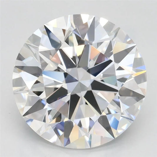3.80ct Round Lab Grown Diamond (Colour D, Clarity IF, Cut ID, IGI Certified)