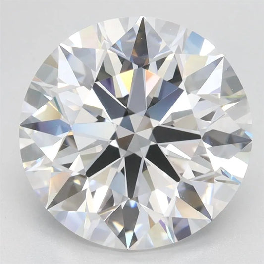 3.80ct Round Lab Grown Diamond (Colour D, Clarity VVS1, Cut ID, IGI Certified)