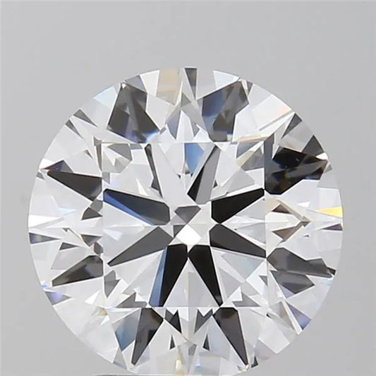 3.80ct Round Lab Grown Diamond (Colour E, Clarity IF, Cut ID, IGI Certified)