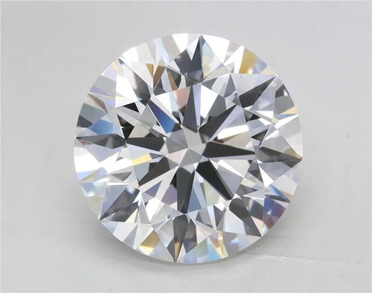 3.80ct Round Lab Grown Diamond (Colour E, Clarity VVS2, Cut EX, GIA Certified)