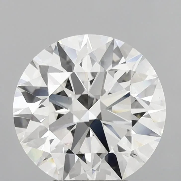 3.80ct Round Lab Grown Diamond (Colour F, Clarity VVS1, Cut ID, IGI Certified)