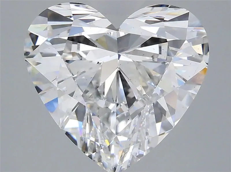 3.81ct Heart Lab Grown Diamond (Colour D, Clarity VS2, IGI Certified)